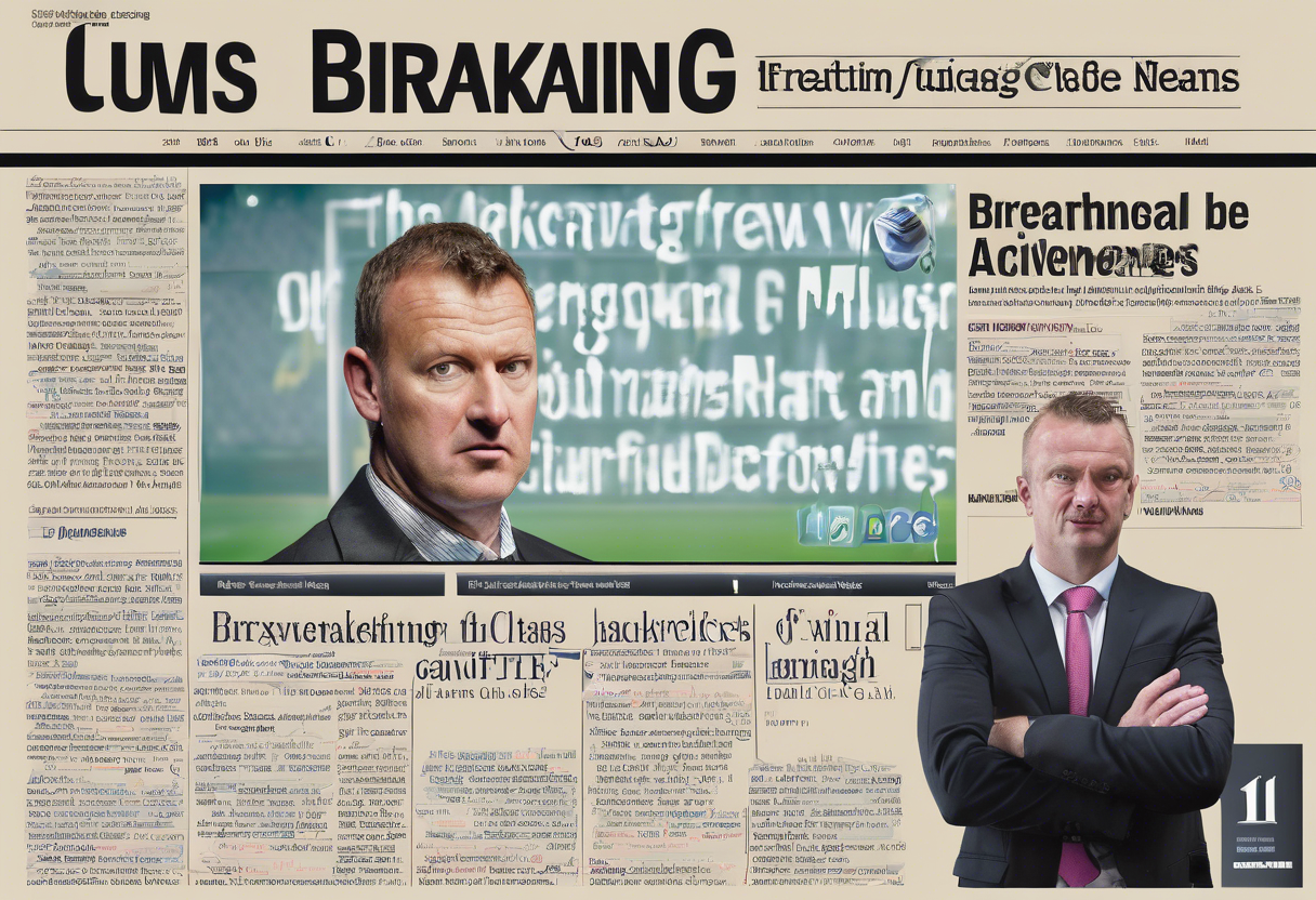 Breaking News: Managerial Changes and Club Developments